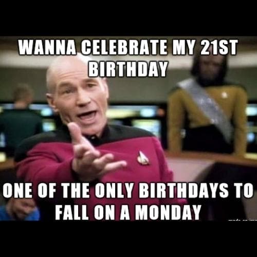 21st Birthday Memes