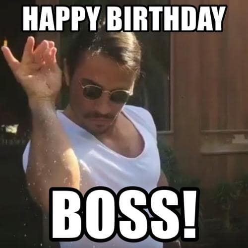 Happy Birthday Boss Memes