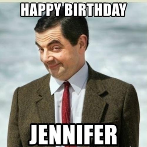 Happy Birthday Jennifer Memes