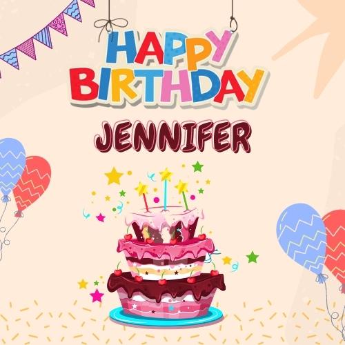 Happy Birthday Jennifer Images
