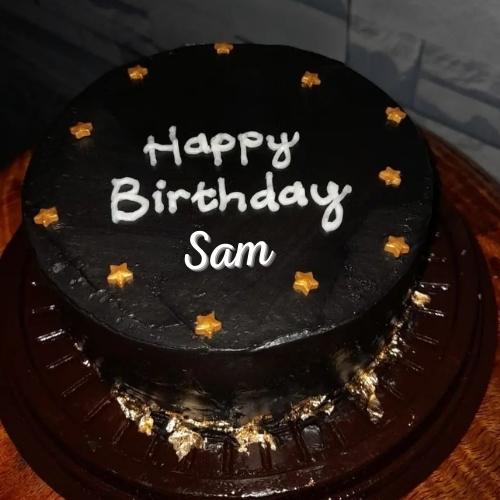 Happy Birthday Sam Cake With Name