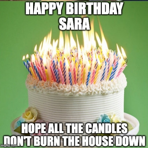 Happy Birthday Sara Memes