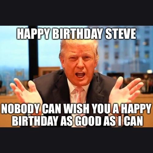 Happy Birthday Steve Memes