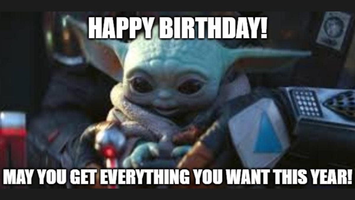 Star Wars Birthday Memes