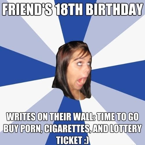 18th Birthday Memes