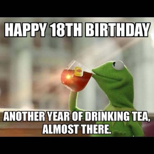 30 Best 18th Birthday Memes For Friends Lover