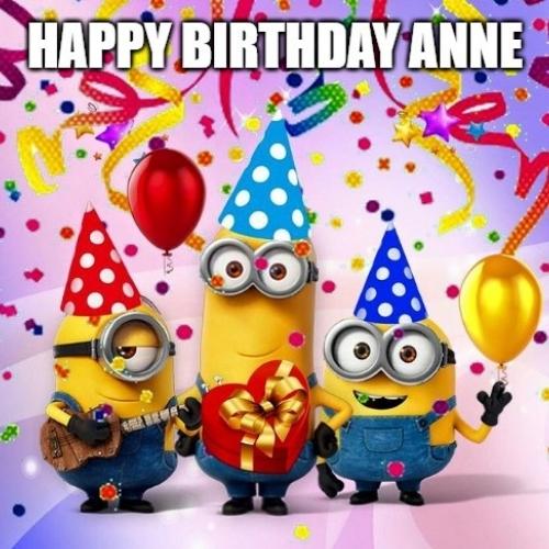 Happy Birthday Anne Memes