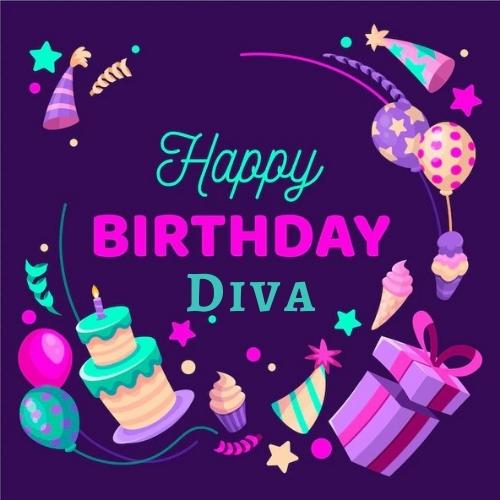 Happy Birthday Diva Images