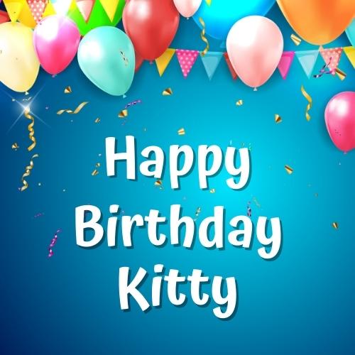 Happy Birthday Kitty Images