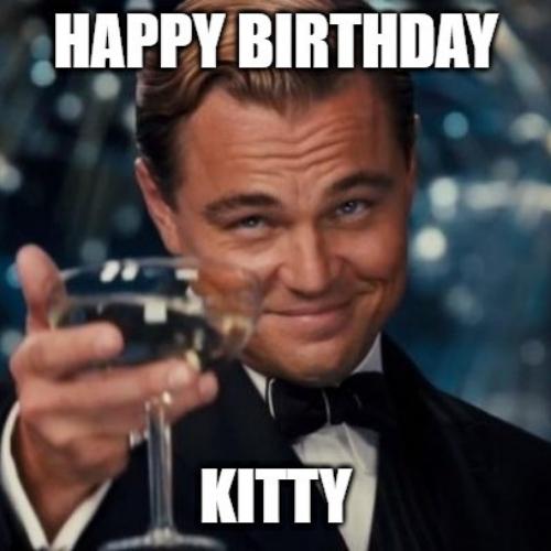 Happy Birthday Kitty Memes