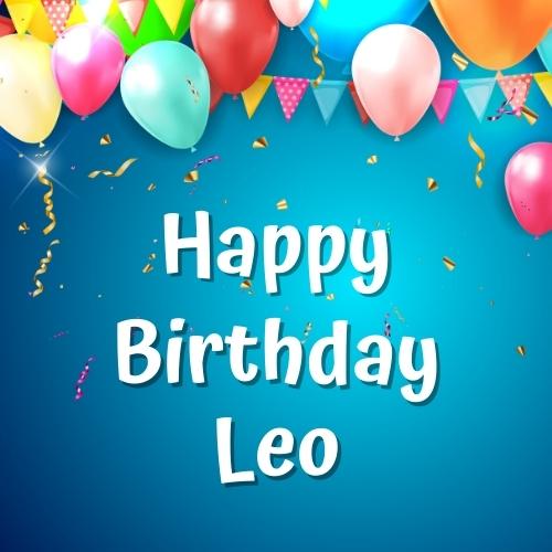 Happy Birthday Leo Images