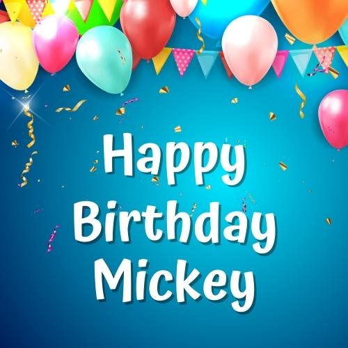 Happy Birthday Mickey Images