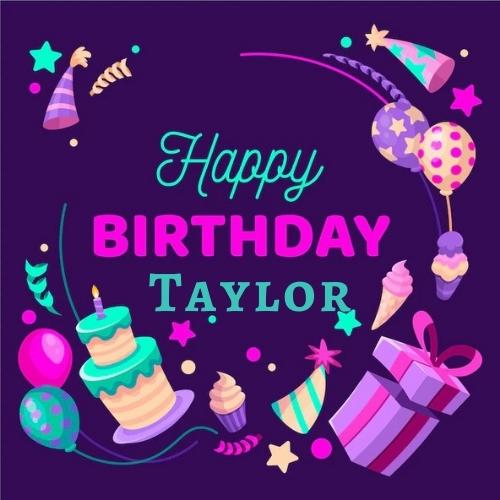 Happy Birthday Taylor Images
