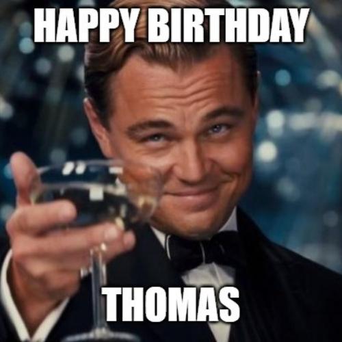 Happy Birthday Thomas Memes
