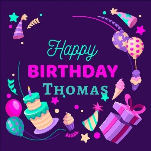 Happy Birthday Thomas Images