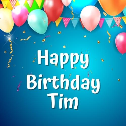 Happy Birthday Tim Images