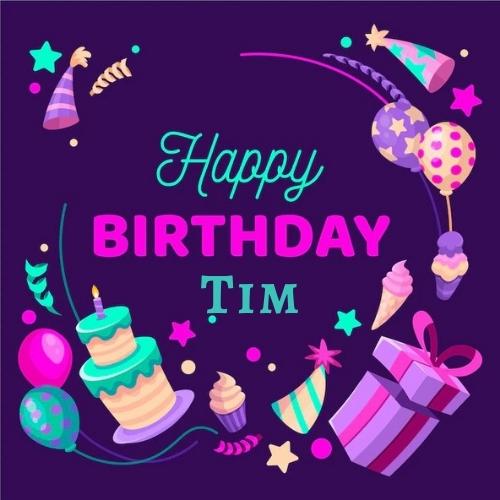 Happy Birthday Tim Images