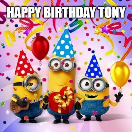 Happy Birthday Tony…..