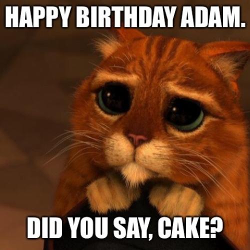 Happy Birthday Adam Memes