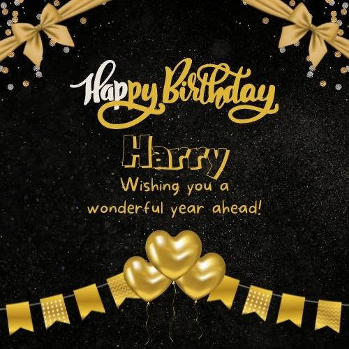 Happy Birthday Harry Images