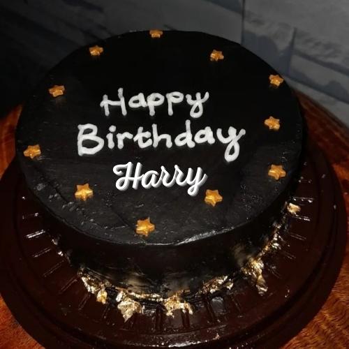 Happy Birthday Harry Cake With Name