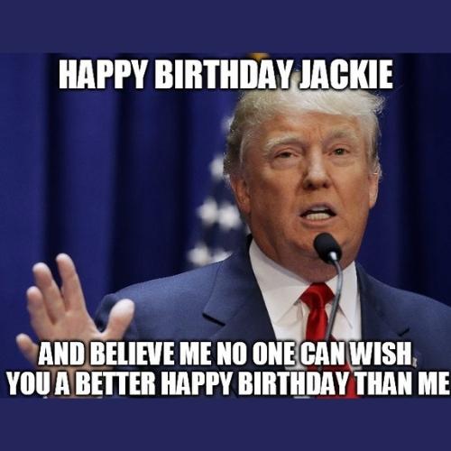 Happy Birthday Jackie Memes