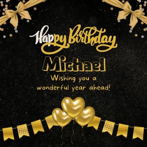 Happy Birthday Michael Images