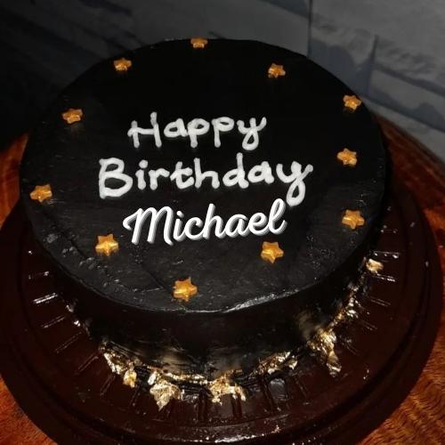 Happy Birthday Michael Cake With Name