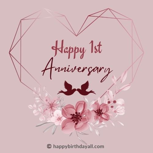 1st Wedding Anniversary Wishes For Husband