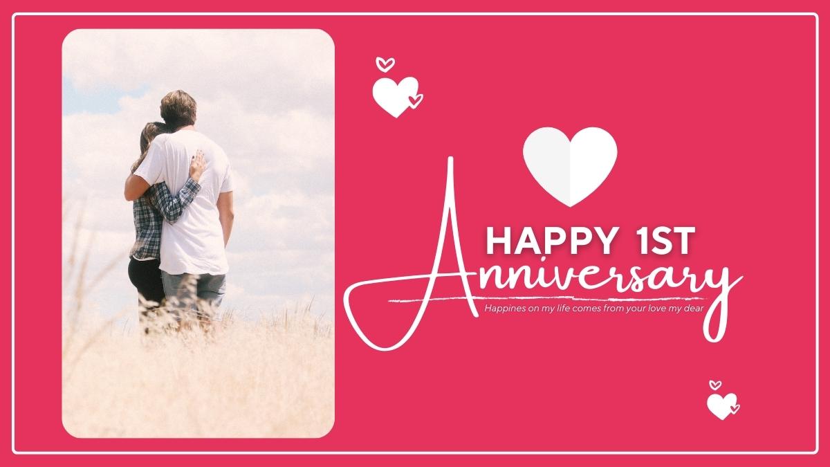 100+ Happy 1st Wedding Anniversary Wishes, Messages, & Quotes