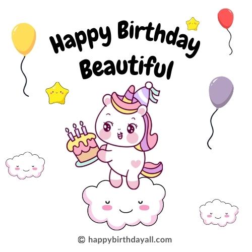 Happy Birthday Beauiful Images