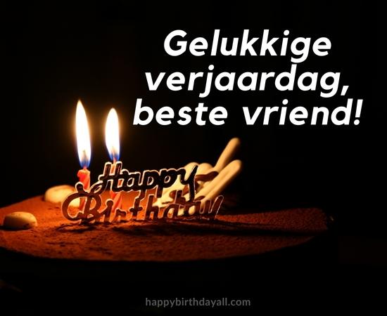 Happy Birthday in Dutch Wishes