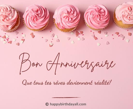 Happy Birthday in French Quotes