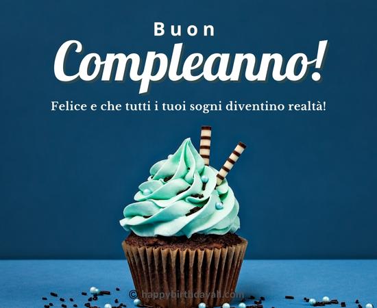 Happy Birthday in Italian messages