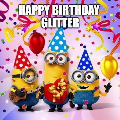 Happy Birthday Glitter Memes