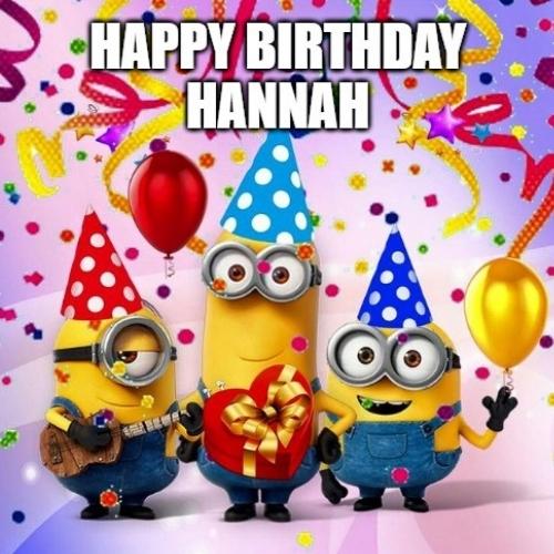 Happy Birthday Hannah Memes