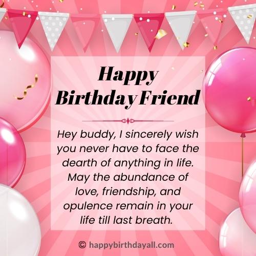 285 Heart Touching Birthday Wishes for Friend and Best Friends