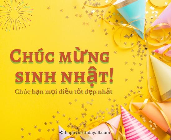 Happy Birthday in Vietnamese Quotes