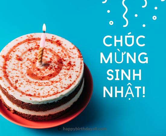 Happy Birthday in Vietnamese Images