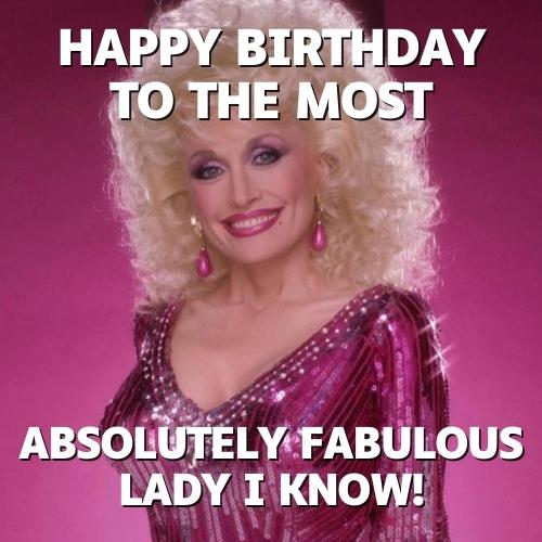 Dolly Parton Happy Birthday Memes
