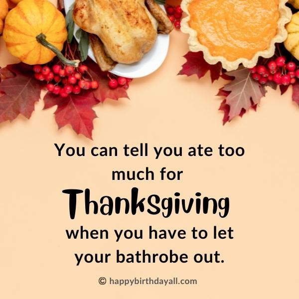 Funny Thanksgiving Quotes For A Smile