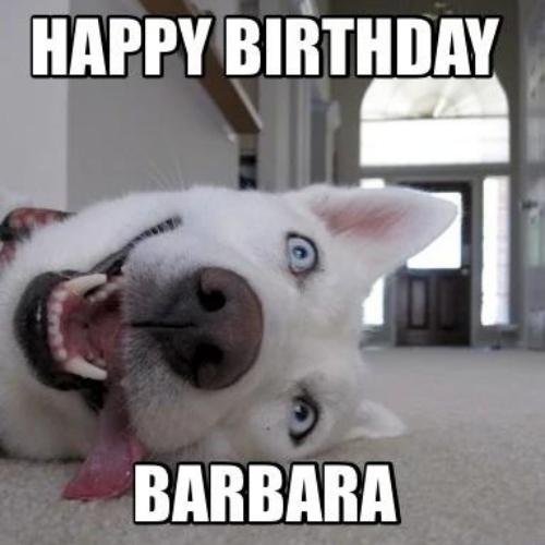 Happy Birthday Barbara Memes