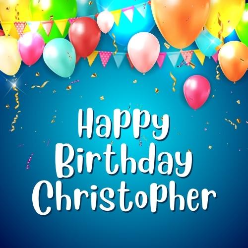Happy Birthday Christopher Images