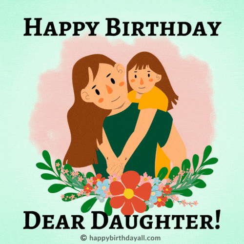 daughter quotes happy birthday daughter gif