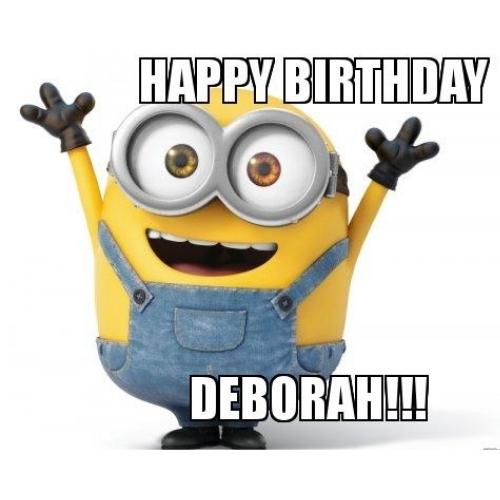 Happy Birthday Deborah Memes