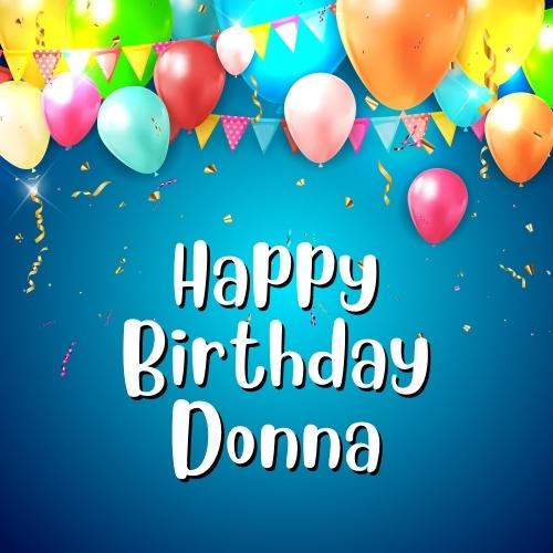 Happy Birthday Donna Images