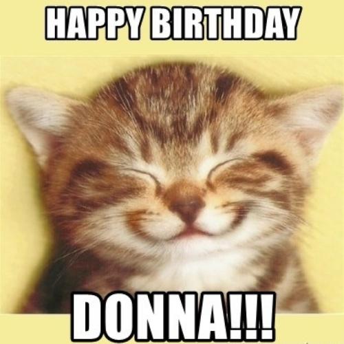 Happy Birthday Donna Memes