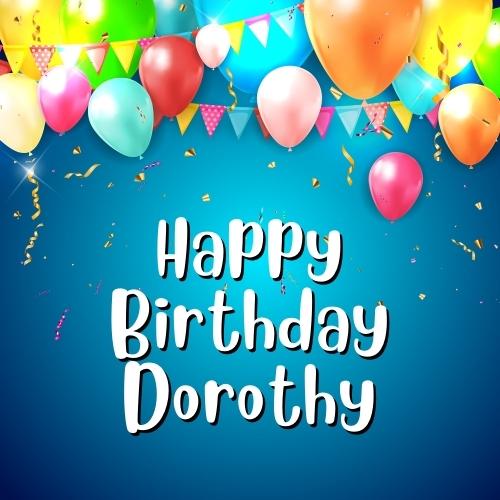 Happy Birthday Dorothy Images