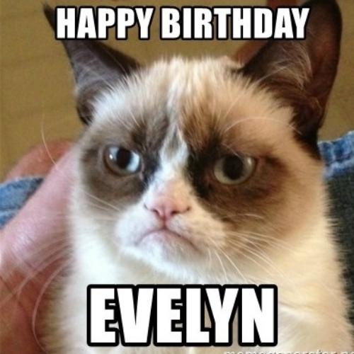 Happy Birthday Evelyn Memes