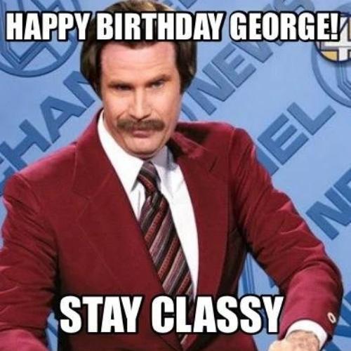 Happy Birthday George Memes